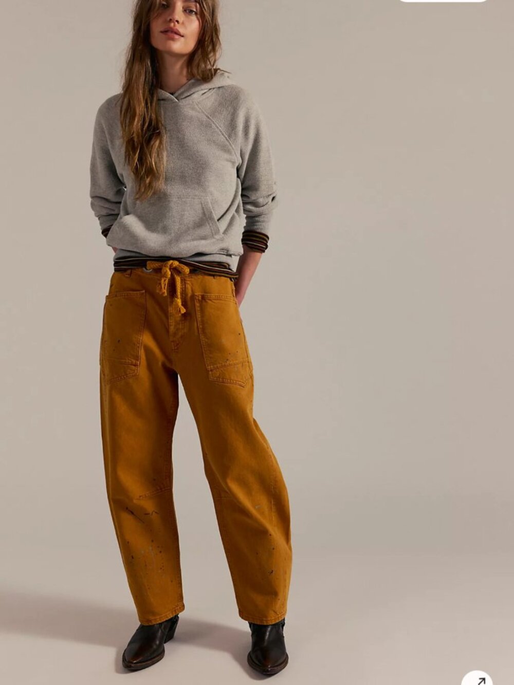 We The Free Moxie Pull On Barrel Jeans - Picture 3 of 8